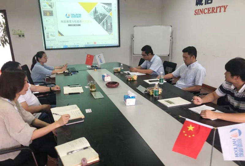 黑龙江科技镇长团施展团长一行到我司调研指导