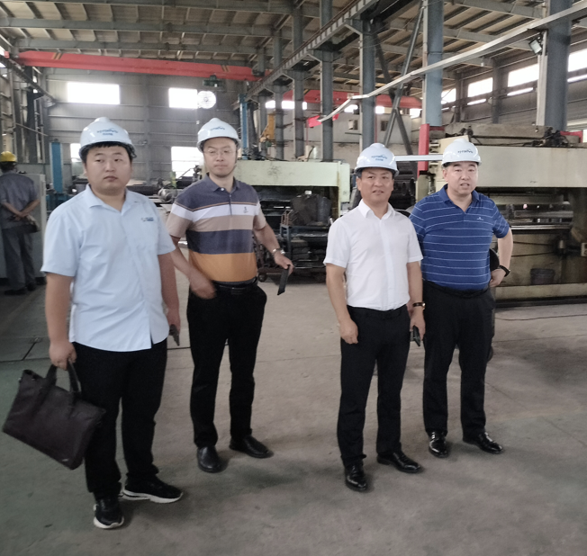 石家庄江苏PA捕鱼官方网站新能源（集团）有限公司总经理郑海青带队参访南京冷德科技有限公司